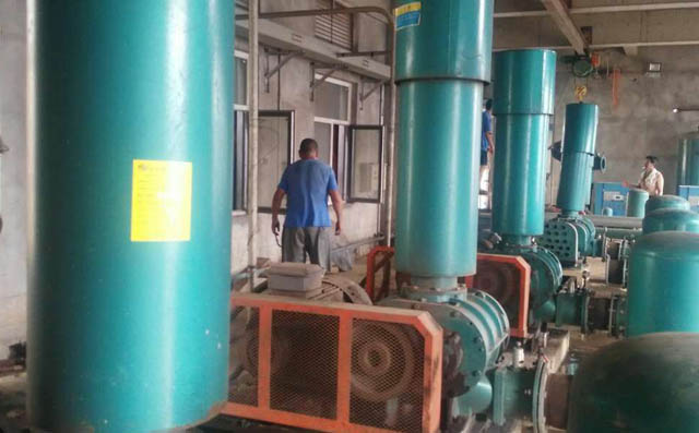 豐源污水曝氣羅茨風(fēng)機(jī)在沈陽(yáng)沈北水務(wù)有限公司運(yùn)行成功 圖片關(guān)鍵詞