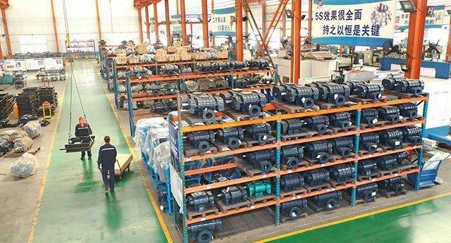鼓風機廠家車間 鼓風機廠家車間